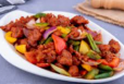 BEEF SAUSAGE CHILLY DRY