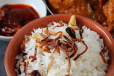 GHEE RICE CHICKEN FRY AND DAL COMBO