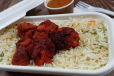 VEG FRIED RICE WITH CHICKEN TIKKA 4 PCS