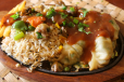 VEG FRIED RICE WITH VEG MOMOS 3