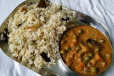 GHEE RICE WITH VEG KHORMA