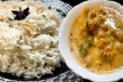 GHEE RICE WITH SOYA MASALA