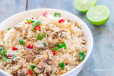 paneer and mushroom froed rice