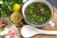 LEMON CORIANDER CHICKEN SOUP