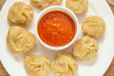 Steamed Chicken Momos [8 Pieces]
