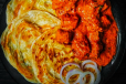 03 POROTTAS WITH BUTTER CHICKEN COMBO