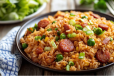 CHILLY SAUSAGE CHICKEN  BIRYANI WITH SOFT DRINK