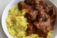 CHAKKA VEVICHATHU WITH THATTU KADA BEEF CURRY