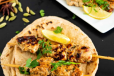 Malai chicken tikka  with 2 chappathies