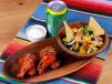 Wings + Mini Mexican Salad + Drinks