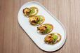 Piqueos Navidenos Con Guacamole Langostinos ( 4 Pcs)