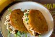Arepa De Plátano Y Verduras