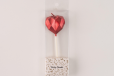 Party Heart Red Candle