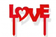 Love Red Topper
