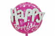 Foil Balloon Pink HBD 60*68Cm
