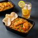 Lo Mein Noodles, Szechuan Fish And Crispy Prawns Crackers