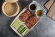 Traditional Beijing Peking Duck With Pancakes andamp; Relish