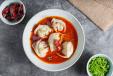 Vegetable Wontons With Chengdu Chilli Sauce (V)