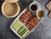 Traditional Beijing Peking Duck With Pancakes And Relish