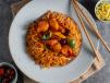 Triple Szechuan Prawns