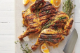 Charcoal Grilled Whole Chicken