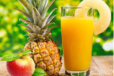 Pineapple With Mango Banana And Orange.