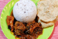 Puttu Chicken Curry