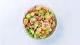 Avo and Chicken Caesar Salad