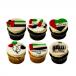 National Day Themed Cupcakes