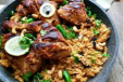Bukhari Rice With Chicken Kabab 2 Pieces
