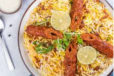 Mutton kabab biryani