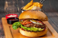 Beef Burger Sandwich Combo
