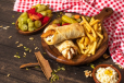 Chicken Escallop Sandwich Combo