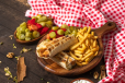 Kabab Chicken Sandwich Combo