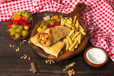 Chicken Fajita Sandwich Combo