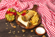 Meat Fajita Sandwich Combo