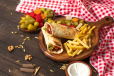 Sausage Sandwich Combo