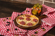 Eggs Cheese And Pepperoni Manakish
