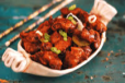 Mushroom Manchurian Dry