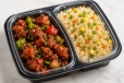 Veg Fried Rice With Chilli Chicken