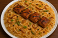 Rice With 4 Piece Tikka Boti