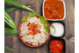 Ghee Rice And Chicken Curry Combo