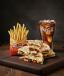 Cheeseburger Quesadilla Meal