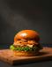 Mushroom and Swiss Burger