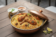 Hyderabadi Chicken Dum Biryani