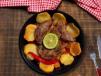 Tunisian Kafteji Plate With Kebda Beef