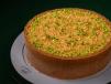 Pistachio Kunafa Cheesecake