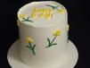 Vanila Yellow Flower Cake