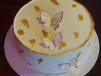 Golden Butterfly Cake 2