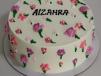 Flower Design Cake1